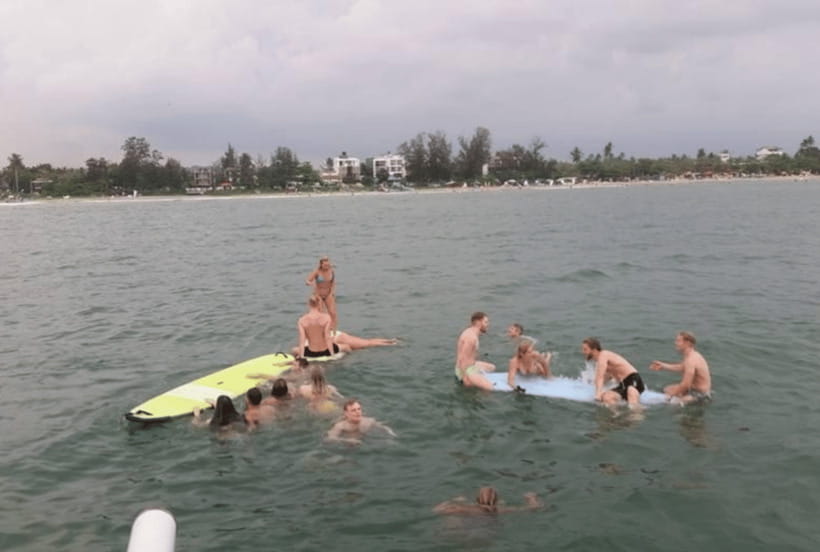 Mirissa: Sunset Catamaran Sailing Boat Tour with Dinner - A beach dinner after the catamaran