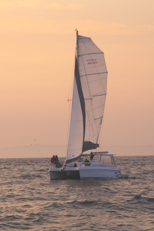 Monterey Bay: Sunset Catamaran Sailing Cruise - Leaving Old Fisherman’s Wharf