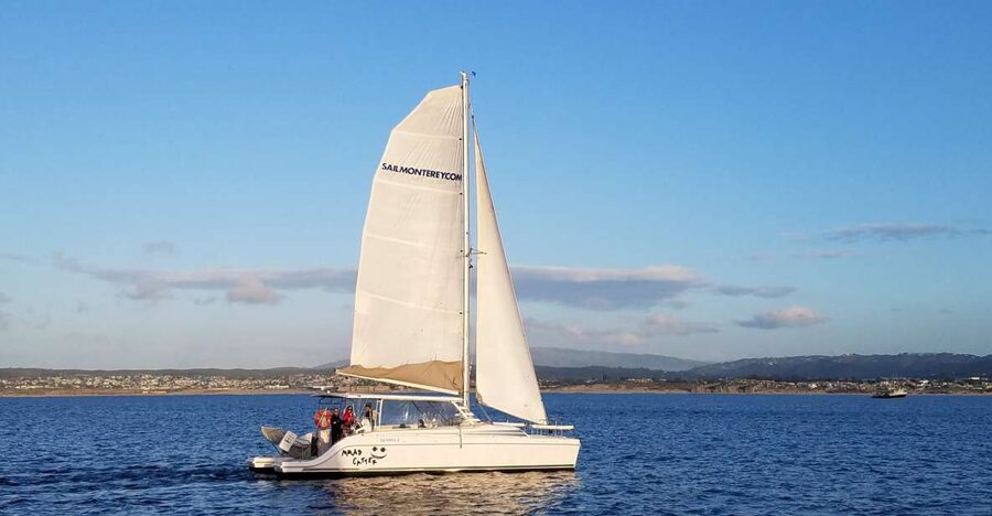 Monterey: Catamaran Sailing Cruise - Leaving Old Fisherman’s Wharf for Monterey Bay