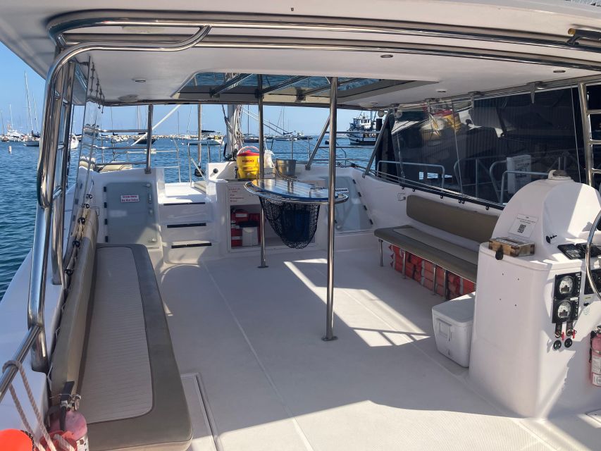 Monterey: Catamaran Sailing Cruise - The captain can shape the whole 75 minutes