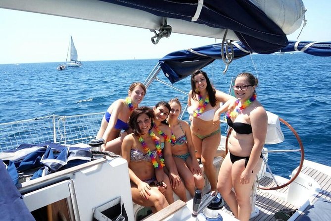 My sailing tour in Catania - Swimming, snorkeling, and fishing from the boat