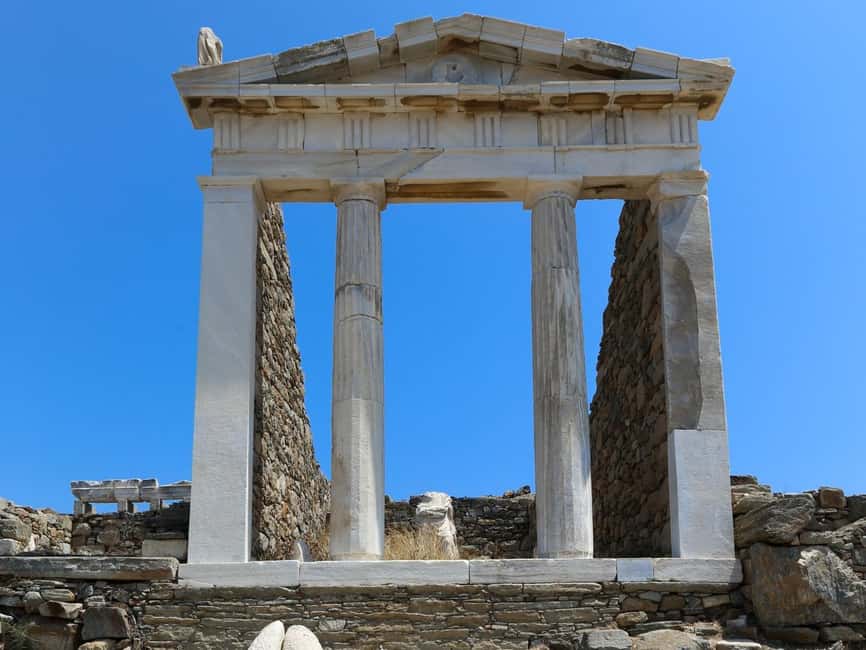 Mykonos Cruise: Prosecco, BBQ, Sailing Demo & Delos Stop - Rhenia brings the swimming time