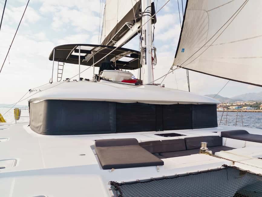 Mykonos Cruise: Prosecco, BBQ, Sailing Demo & Delos Stop - The Greek BBQ is a real part of the value
