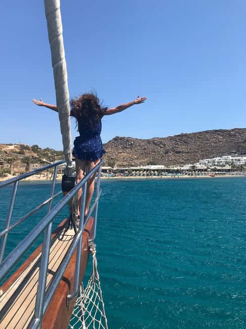 Mykonos: Sunset Sail Cruise to Rhenia, Beach Hopping, Dinner - Key points to know before booking