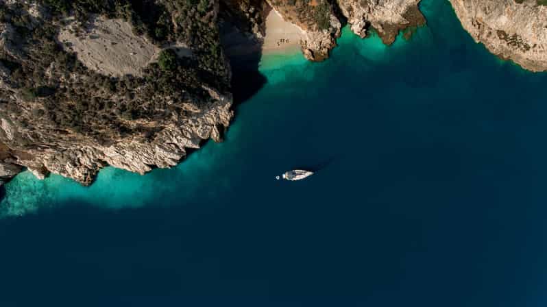 Nafplio Sun Sail Cruises | Half Day-Private | With Meal - The secret stop: swimming, snorkeling, and paddleboarding