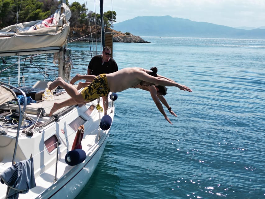 Nafplio Sun Sail Cruises | Half Day-Private | With Meal - A private boat with room to relax