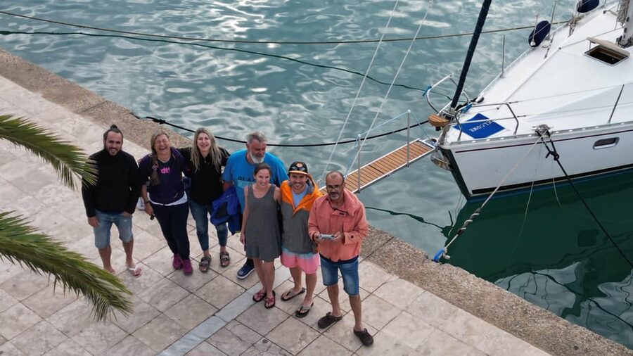 Nafplio Sun Sail Cruises | Semi-Private Half Day | Full Meal - Romvi and Daskalio near Tolo