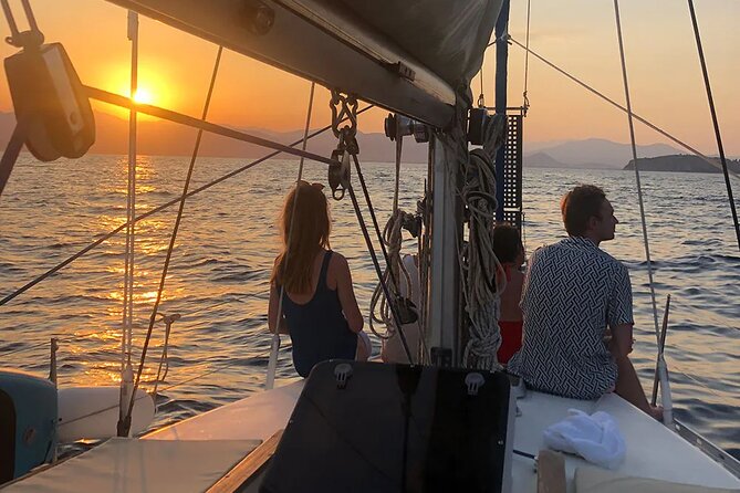 Nafplio Sun Sail Cruises | Semi-Private | With Full Meal - Leaving Nafplio’s Old Port by sailboat