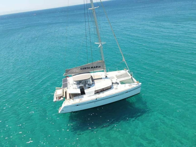 Naxos: Naxos Catamaran Sailing Cruise with Lunch and Drinks - What each part of the day feels like