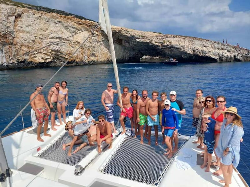 Naxos: Naxos Catamaran Sailing Cruise with Lunch and Drinks - Lunch is a real part of the experience