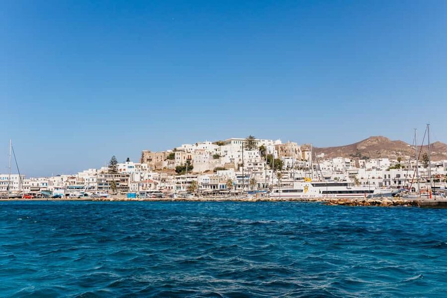 Naxos: Sailing Cruise with Lunch & Drinks - Sailing under wind power
