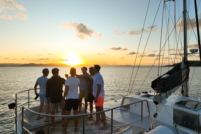NEW SUNSET TOUR-Airlie Beach Sunset Sail in Style- BYO drinks - Watching the Whitsunday Islands at Sunset