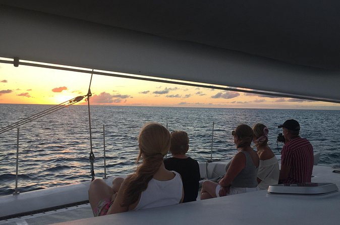 No1Sxm Sunset Sail Experience in St Maarten - Mullet Bay from a slower viewpoint