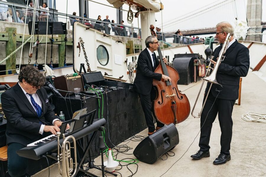 NYC: Sunset Jazz Sail aboard the 'Clipper City' - Finding Clipper City at Pier 17