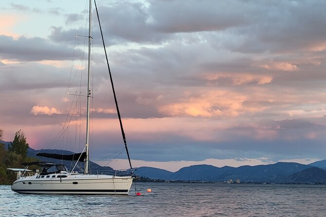 Okanagan Lake Sailing Tour from Penticton & Naramata BC - Sailing toward Penticton and the Okanagan Valley