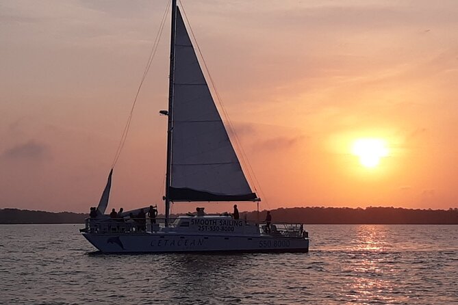 Orange Beach Sunset Sailing Cruise - Dolphin watching without a guarantee