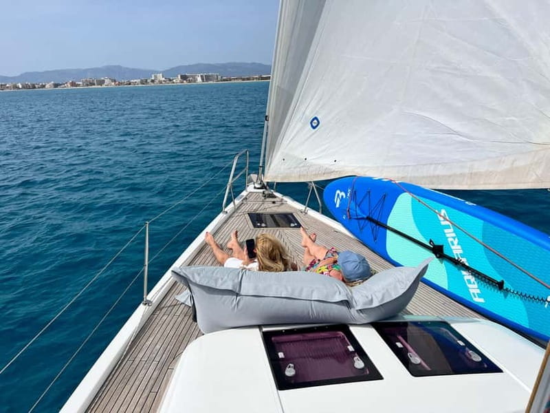 Palma de Mallorca: Sailing Tour with Drinks and Tapas - A quiet anchorage for swimming and tapas