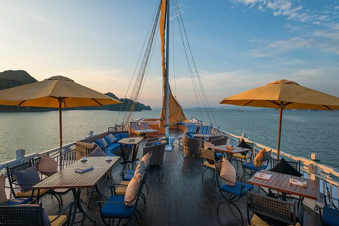 Paradise Sails Cruise 2 days 1 night Halong Bay Tour - The first views of Halong Bay