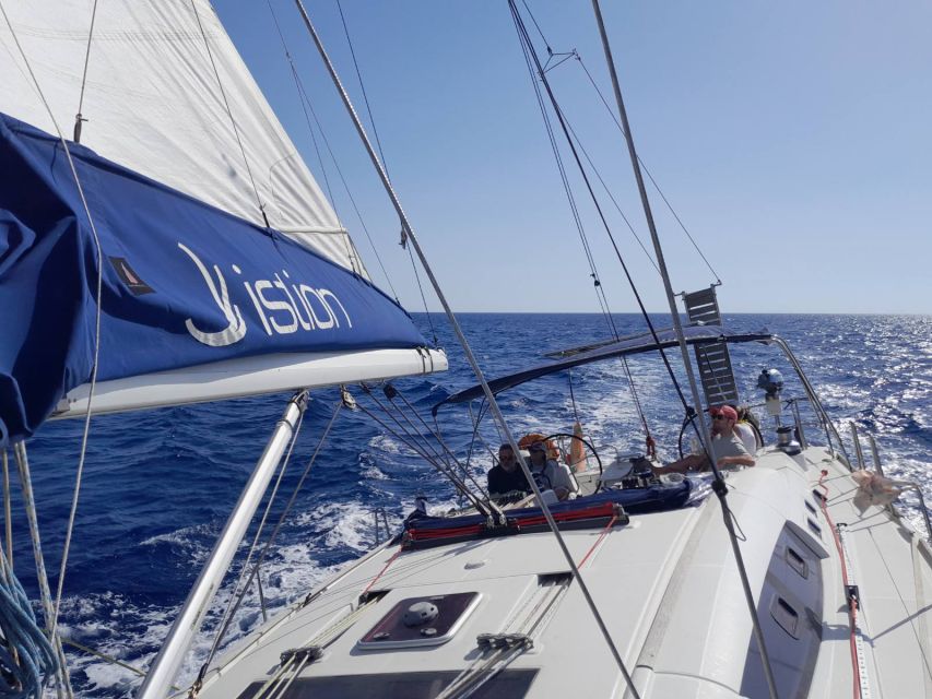 Paros: Full-Day Sailing Yacht Cruise - Rina’s Cave and the First Swim
