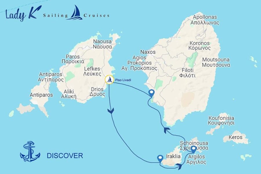 Paros: Iraklia, Schinoussa, & Naxos Sailing Tour with Lunch - Key points to know before you book