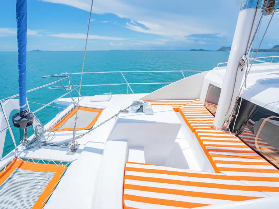 Pattaya: Private Sailing Catamaran Island Discoveries - Food, drinks, and comfort aboard