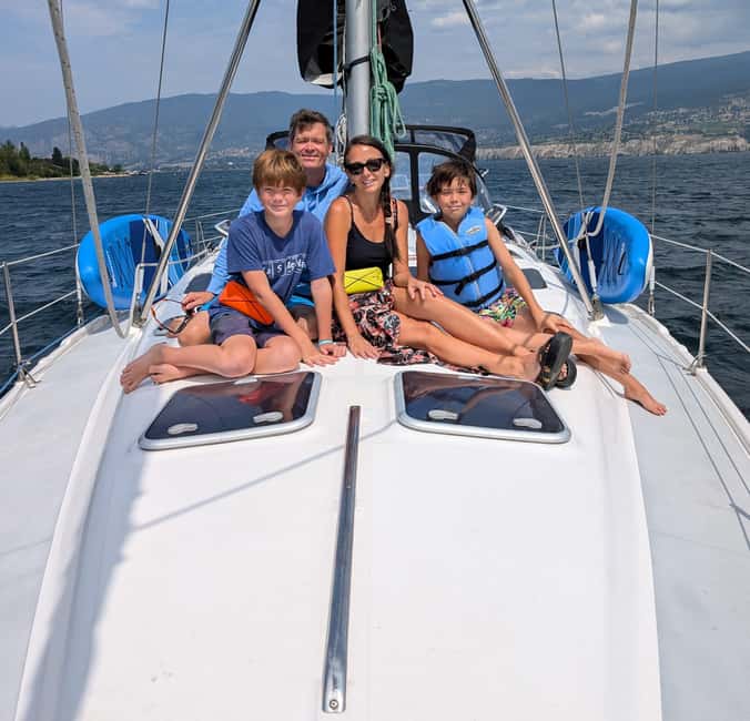 Penticton Okanagan Lake: Sailing Tour - What the $182 price includes