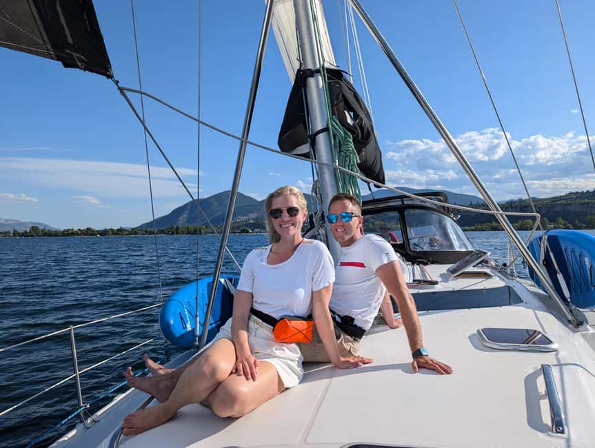 Penticton Okanagan Lake: Sailing Tour - Meeting the boat at Naramata Marina