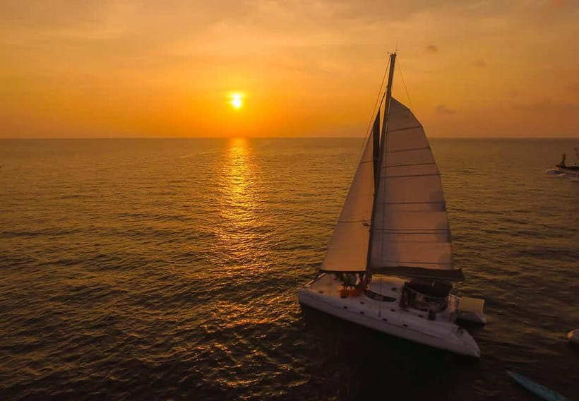 Phuket Sunset Dinner Sailing Yacht Catamaran - Promthep Cape is the payoff