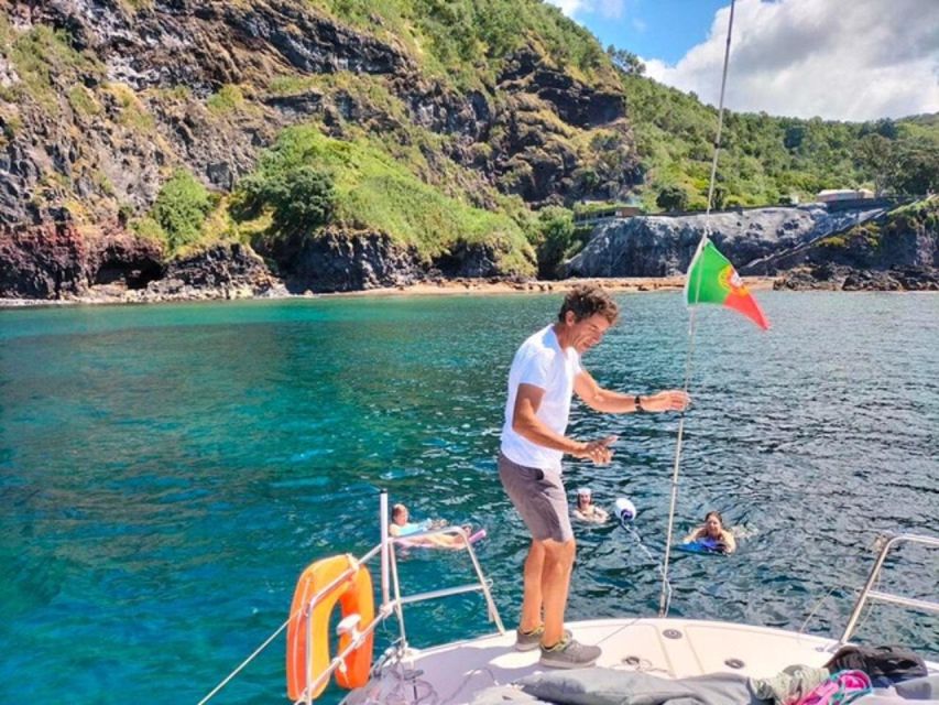 Ponta Delgada: Private Sailboat Cruise with Drinks & Snacks - Caloura: Swimming, Snorkeling, and a Slow Lunch
