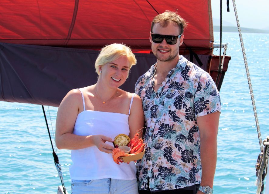 Port Douglas: Shaolin Seafood Lunch Sail, with Fresh Prawns - Sailing toward the Daintree Mountains
