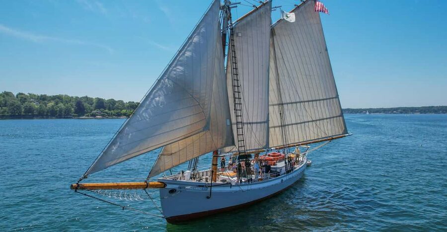 Portland, Maine: Coastal Windjammer Sailing Cruise - Setting out from Maine State Pier