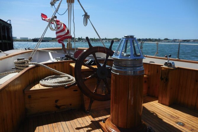 Portland Tall Ship Cruise on Casco Bay - The crew sets the mood