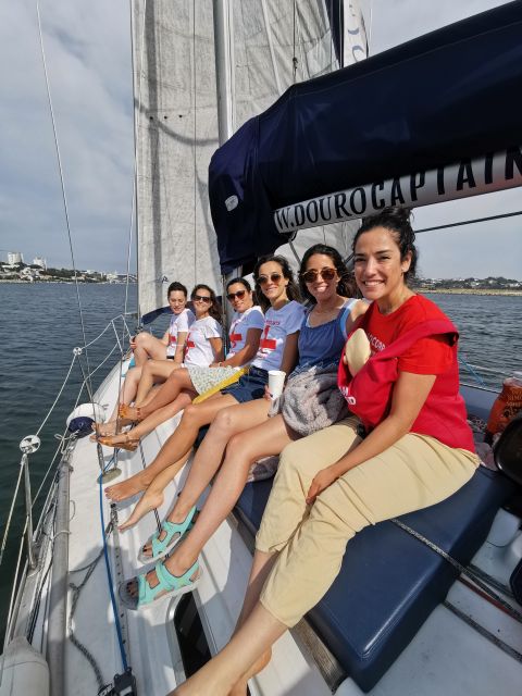 Porto: Charming Sailboat Bachelor Party with drinks - Continuing West Toward Foz do Douro