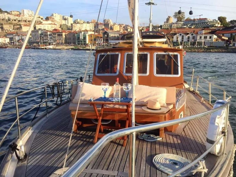 Porto: Classic Sailboat Cruise Along the Douro River - Ribeira from the river