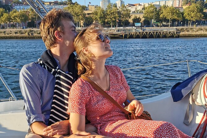 Porto: Sunset or Daytime, Charming Sailboat Cruise on the Douro River - Gaia’s Port wine caves at Cais de Gaia