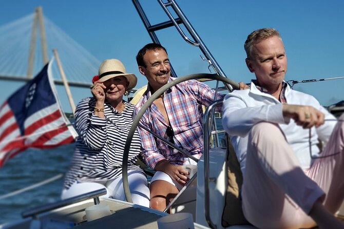 Private BYOB Afternoon Harbor Sail On 50ft Sailing Yacht Fate - The possible run toward Fort Sumter