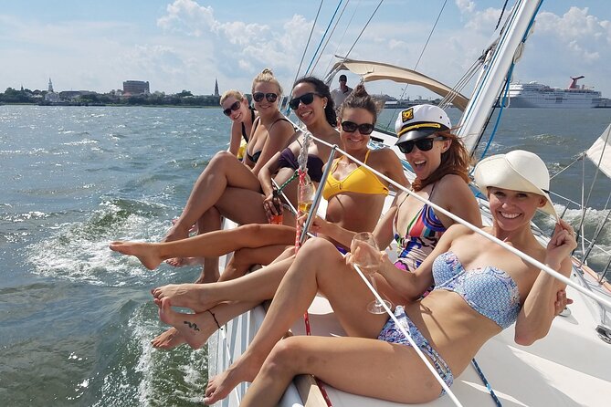 Private BYOB Afternoon Harbor Sail On 50ft Sailing Yacht Fate - The crew and the feel onboard