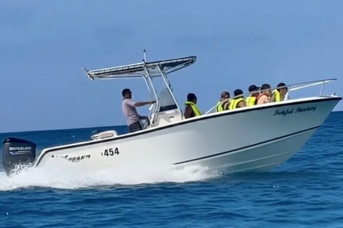 Private catamaran sail & snorkel - Physical demands and small restrictions