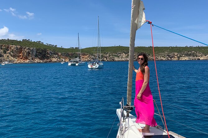 Private Experience Full-day Sailing in Ibiza and Formentera - Crossing toward Espalmador