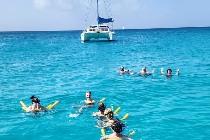 Private Full-Day Luxury Sailing Catamaran Charter in Sint Maarten - An open bar that keeps the day social