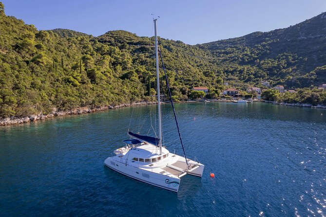 Private Janise Sailing Full Day Charter in Fajardo, Puerto Rico - White sand, a swim, and the floating lily pad