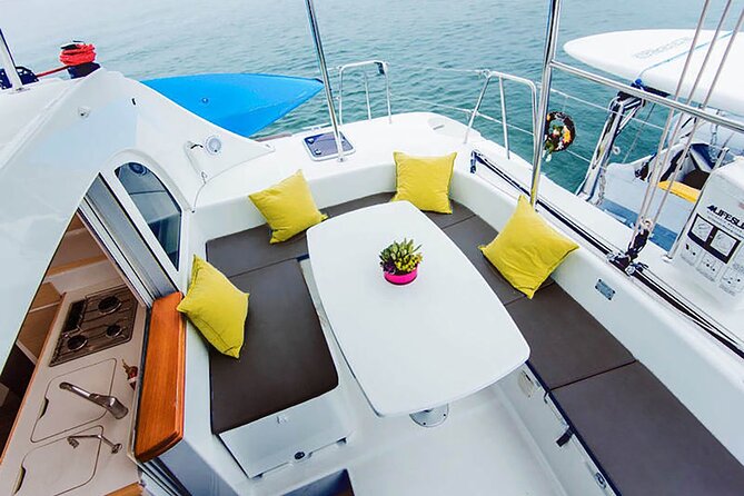 Private Janise Sailing Full Day Charter in Fajardo, Puerto Rico - The one-hour run toward Palomino or Piñeros