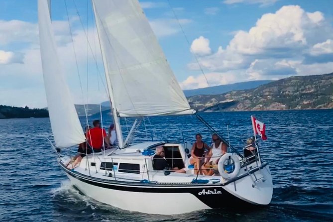 Private Kelowna Sailing Cruise on Okanagan Lake - Setting out from Kelowna Yacht Club