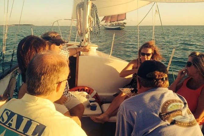 Private Key West Sunset Sail - The sunset setting and the weather risk