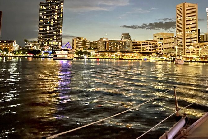 PRIVATE Local Sunset Sail by a Certified Captain - Under Armour and the Changing Port Covington Shoreline