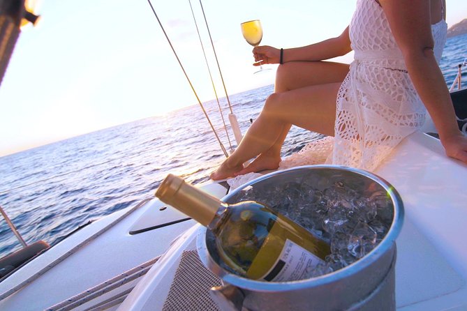 Private Luxury 42ft Sailing with Snorkeling in Los Cabos - Hoisting the sails toward the Pacific
