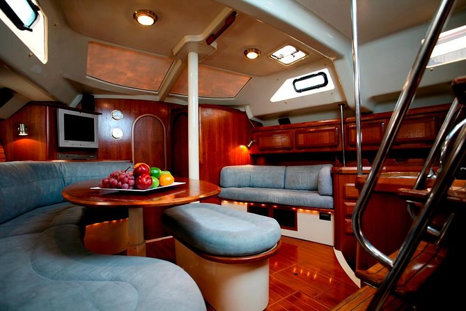 Private Luxury 42ft Sailing with Snorkeling in Los Cabos - Leaving F Dock for Pelican Rock