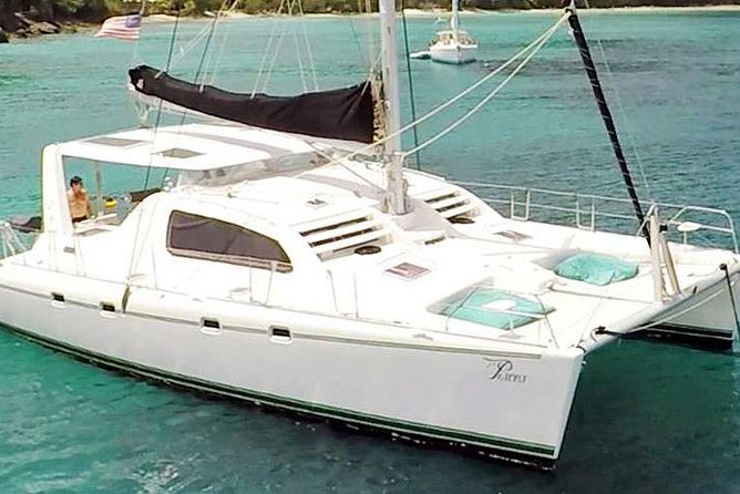 Private Luxury Catamaran Yacht. Full or Half Day Charter - Sail, Beach, Snorkel. - Getting to Havensight Without a Scramble