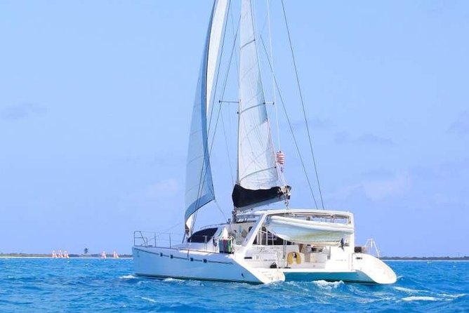 Private Luxury Catamaran Yacht. Full or Half Day Charter - Sail, Beach, Snorkel. - Planning Your Route Around St. Thomas
