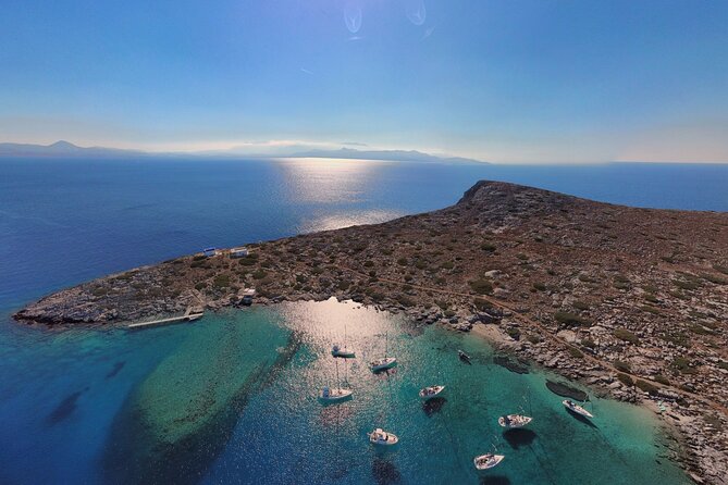 Private Luxury Sailing Trips to Dia Island - Sailing from Heraklion toward Dia Island